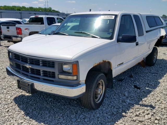 1GCGC29R4VE163960 - 1997 CHEVROLET GMT-400 C2 WHITE photo 2