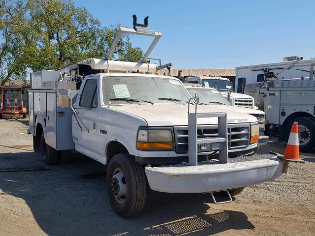 3FELF47G8VMA42787 - 1997 FORD F SUPER DU WHITE photo 1