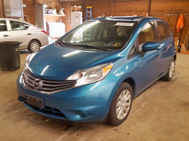 3N1CE2CP4GL350895 - 2016 NISSAN VERSA NOTE BLUE photo 2