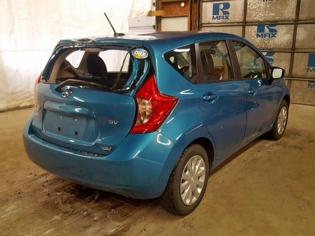 3N1CE2CP4GL350895 - 2016 NISSAN VERSA NOTE BLUE photo 4