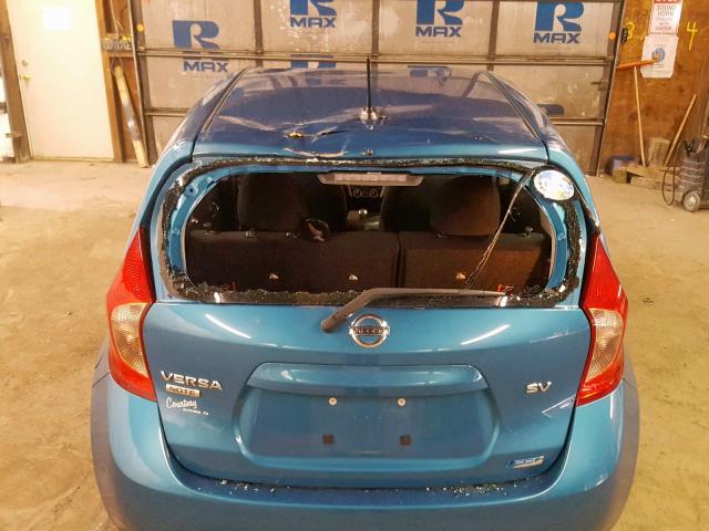 3N1CE2CP4GL350895 - 2016 NISSAN VERSA NOTE BLUE photo 9