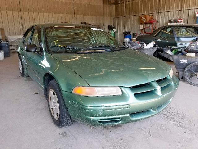 1B3EJ46XXWN194497 - 1998 DODGE STRATUS GREEN photo 1