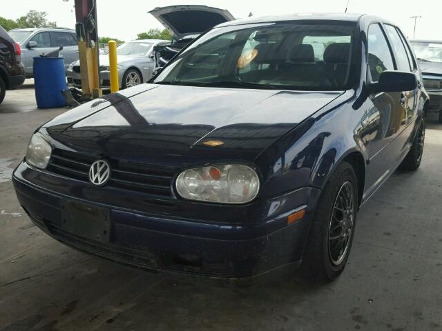 9BWFL61J554005258 - 2005 VOLKSWAGEN GOLF GL BLUE photo 2