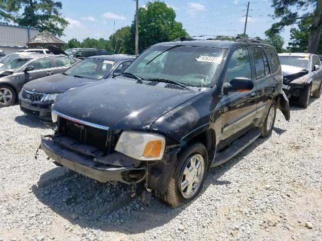 1GKDS13S132261651 - 2003 GMC ENVOY BLACK photo 2