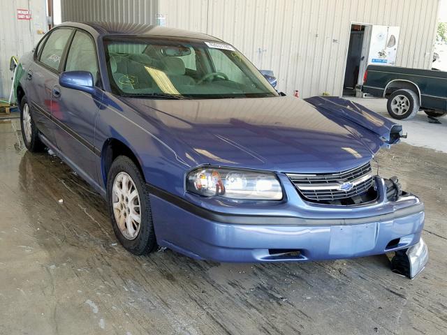 2G1WF52EXY9373507 - 2000 CHEVROLET IMPALA BLUE photo 1