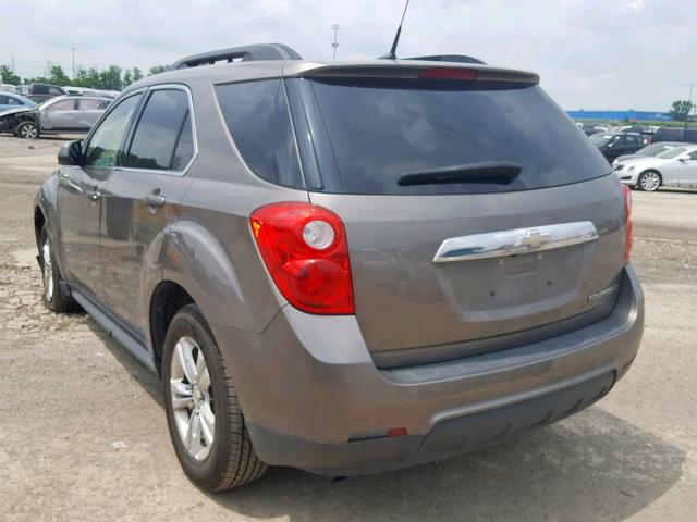 2CNALDEC4B6254256 - 2011 CHEVROLET EQUINOX LT GRAY photo 3