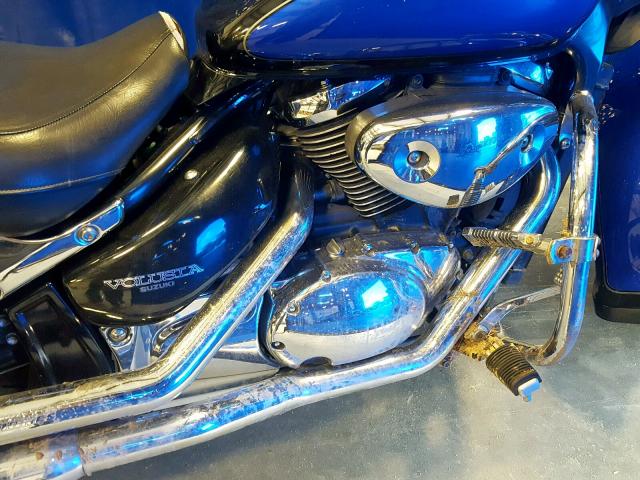 JS1VS54A622101822 - 2002 SUZUKI VL800 BLUE photo 7