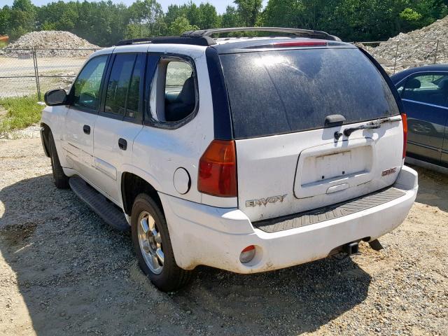 1GKDT13S252150039 - 2005 GMC ENVOY WHITE photo 3