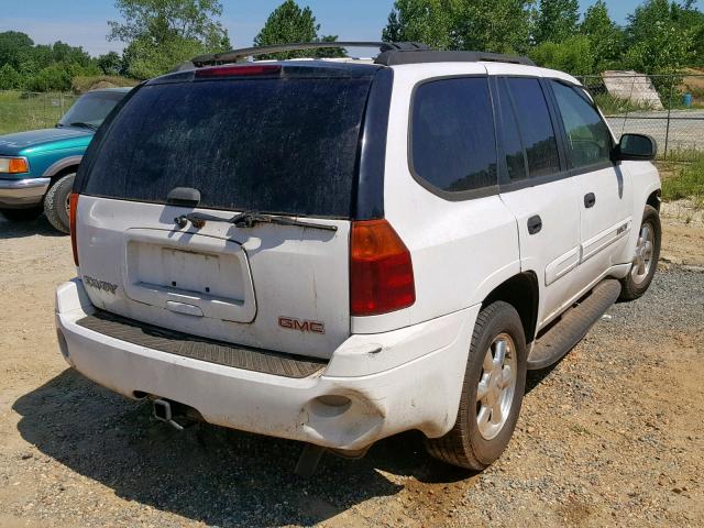 1GKDT13S252150039 - 2005 GMC ENVOY WHITE photo 4