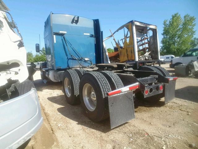 1XKADB9X67J116297 - 2007 KENWORTH CONSTRUCTI BLUE photo 3