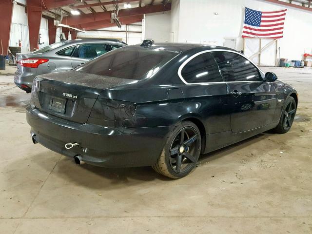 WBAWC73508E064696 - 2008 BMW 335 XI BLACK photo 4