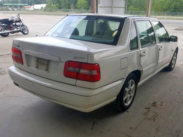 YV1LS55A4X1608270 - 1999 VOLVO S70 WHITE photo 4