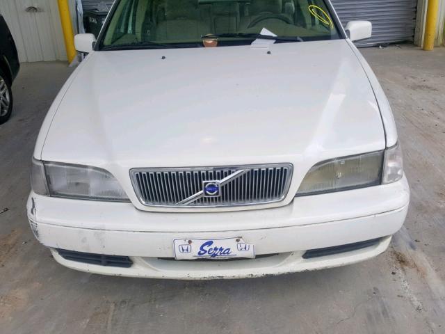 YV1LS55A4X1608270 - 1999 VOLVO S70 WHITE photo 7