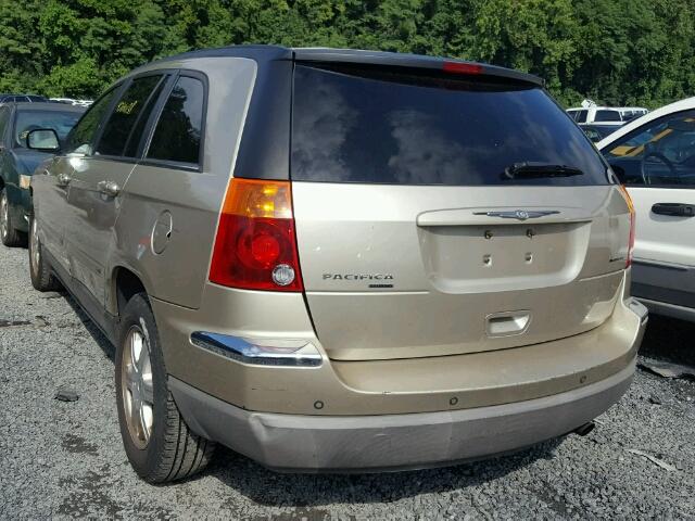 2C8GF68435R453130 - 2005 CHRYSLER PACIFICA T TAN photo 3