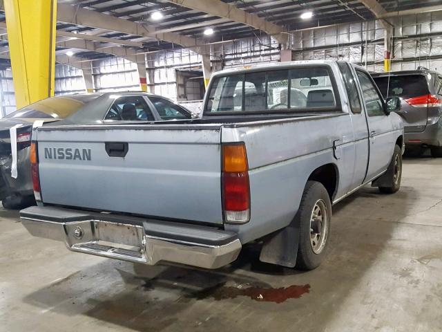 1N6SD16S2MC396218 - 1991 NISSAN TRUCK KING GRAY photo 4