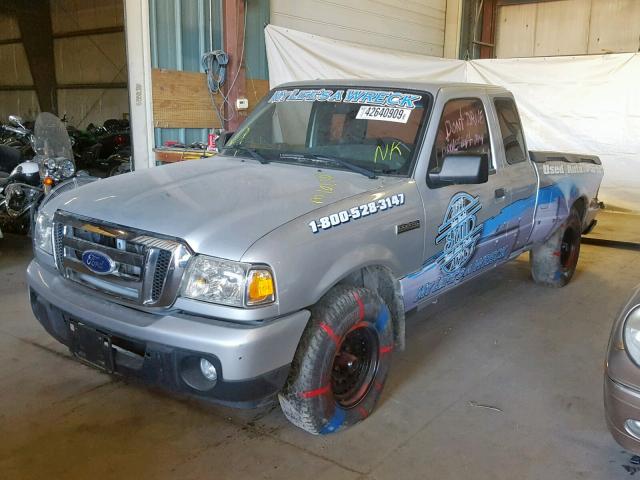 1FTKR1ED1APA63388 - 2010 FORD RANGER SUP SILVER photo 2