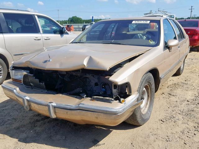 1G4BT52P1RR413315 - 1994 BUICK ROADMASTER GOLD photo 2