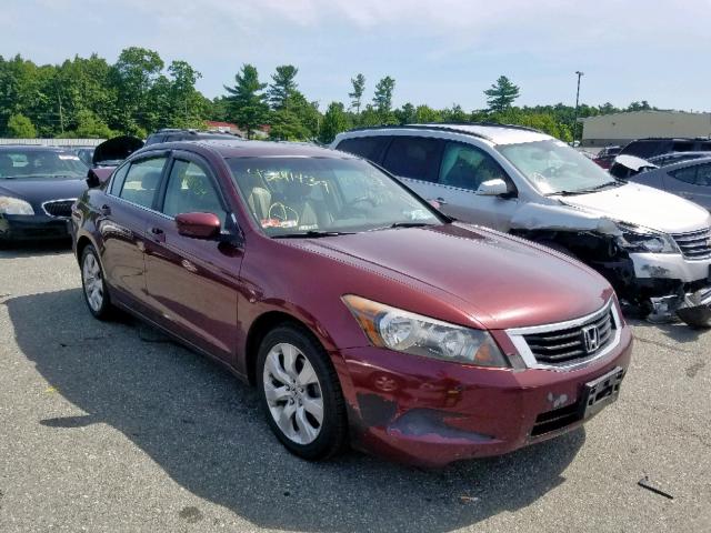 1HGCP26868A094863 - 2008 HONDA ACCORD EXL RED photo 1