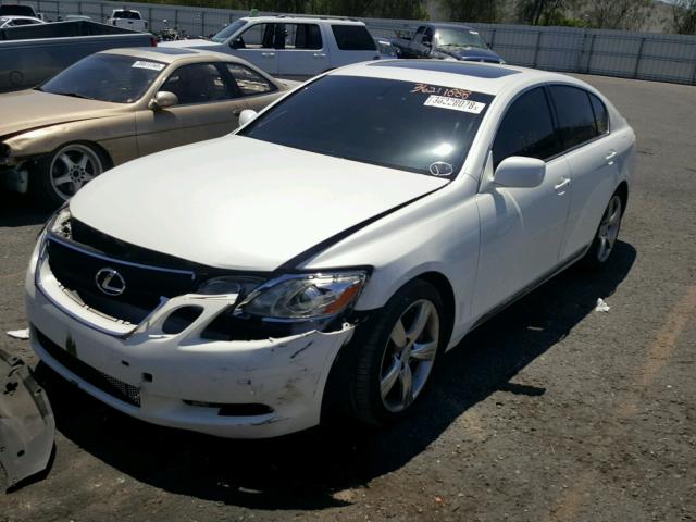 JTHBN96SX65003943 - 2006 LEXUS GS GENERAT WHITE photo 2