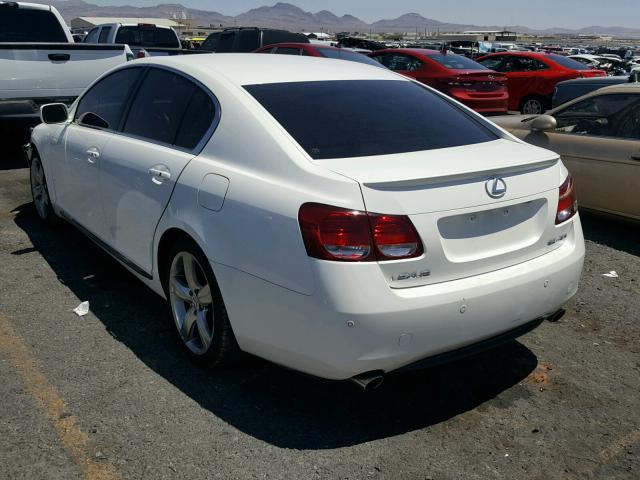 JTHBN96SX65003943 - 2006 LEXUS GS GENERAT WHITE photo 3