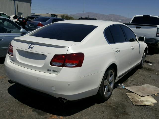 JTHBN96SX65003943 - 2006 LEXUS GS GENERAT WHITE photo 4