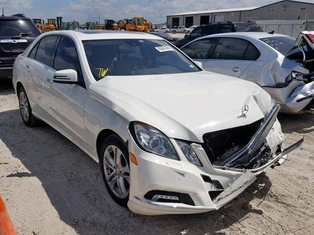 WDDHF5GB3AA104683 - 2010 MERCEDES-BENZ E 350 WHITE photo 1