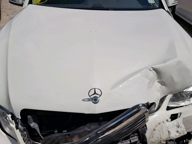 WDDHF5GB3AA104683 - 2010 MERCEDES-BENZ E 350 WHITE photo 7