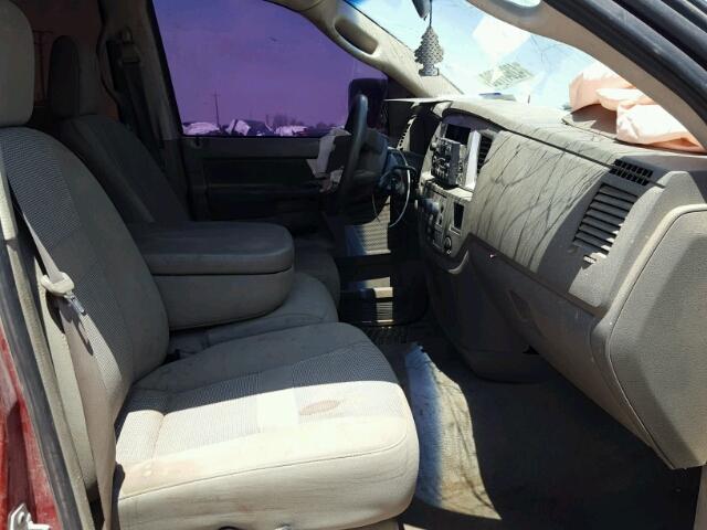 3D7KS28A68G163518 - 2008 DODGE RAM 2500 S მუქწითელი ფოტო 5