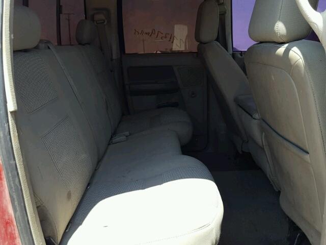 3D7KS28A68G163518 - 2008 DODGE RAM 2500 S მუქწითელი ფოტო 6