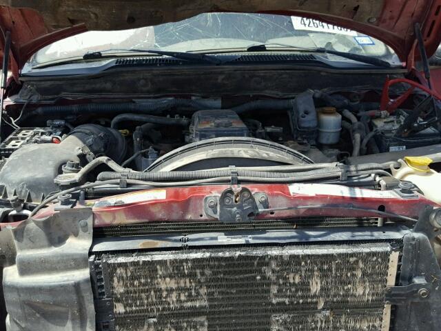 3D7KS28A68G163518 - 2008 DODGE RAM 2500 S მუქწითელი ფოტო 7