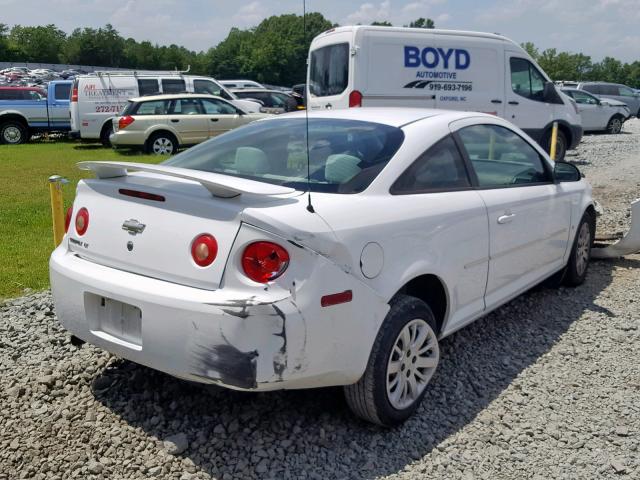 1G1AT18H597148797 - 2009 CHEVROLET COBALT LT WHITE photo 4