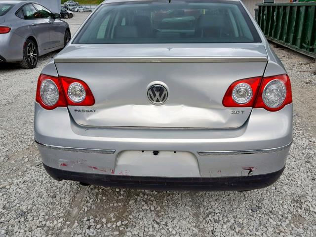 WVWJK7AN4AE164003 - 2010 VOLKSWAGEN PASSAT KOM SILVER photo 9