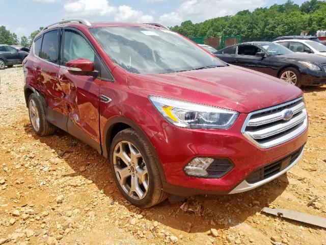 1FMCU9J94KUB11936 - 2019 FORD ESCAPE TIT RED photo 1