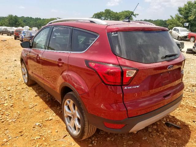 1FMCU9J94KUB11936 - 2019 FORD ESCAPE TIT RED photo 3