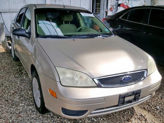 1FAHP34N36W210058 - 2006 FORD FOCUS ZX4 TAN photo 1