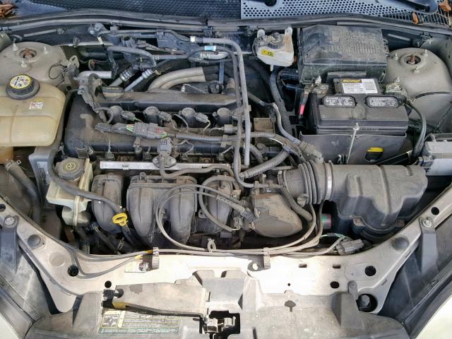 1FAHP34N36W210058 - 2006 FORD FOCUS ZX4 TAN photo 7