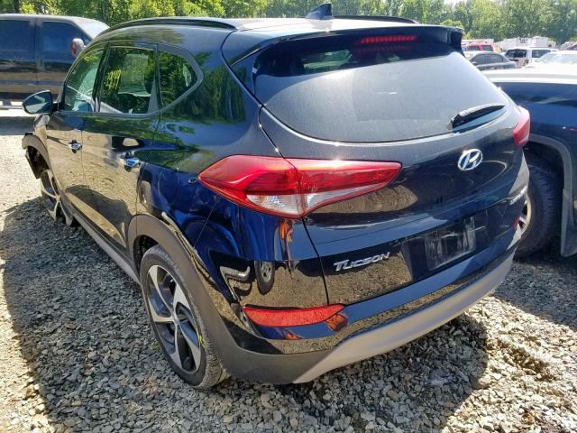 KM8J33A28HU398538 - 2017 HYUNDAI TUCSON LIM BLACK photo 3