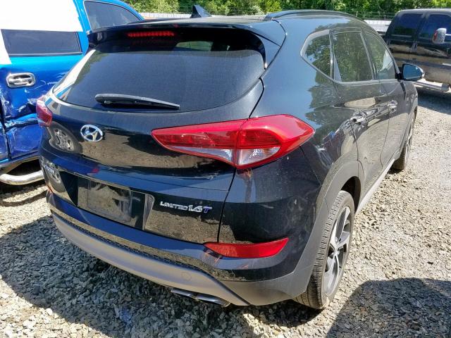 KM8J33A28HU398538 - 2017 HYUNDAI TUCSON LIM BLACK photo 4