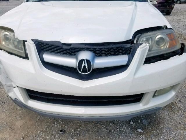 2HNYD18906H539720 - 2006 ACURA MDX TOURIN WHITE photo 7