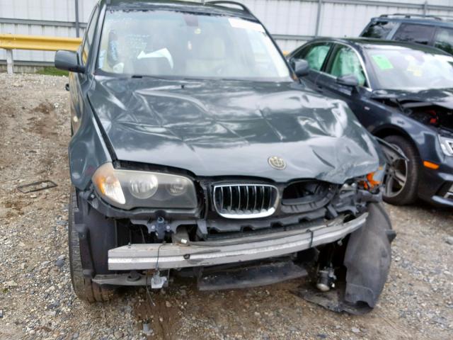 WBXPA93486WD32522 - 2006 BMW X3 3.0I BLUE photo 7