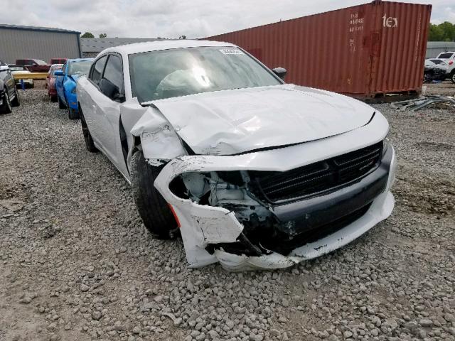 2C3CDXBG4JH335560 - 2018 DODGE CHARGER SX WHITE photo 1