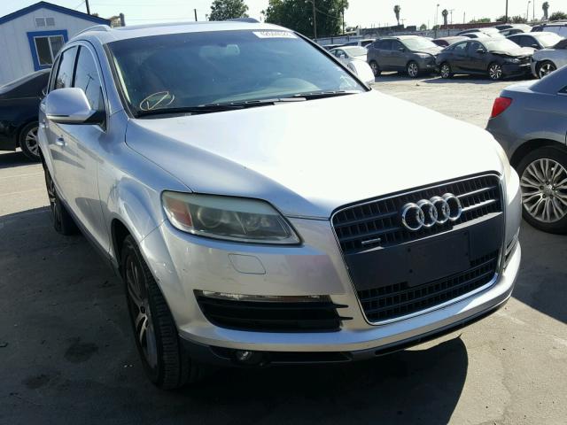 WA1AV74L77D032900 - 2007 AUDI Q7 4.2 QUA SILVER photo 1