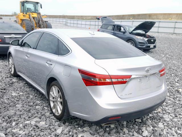 4T1BK1EBXDU053771 - 2013 TOYOTA AVALON BAS SILVER photo 3