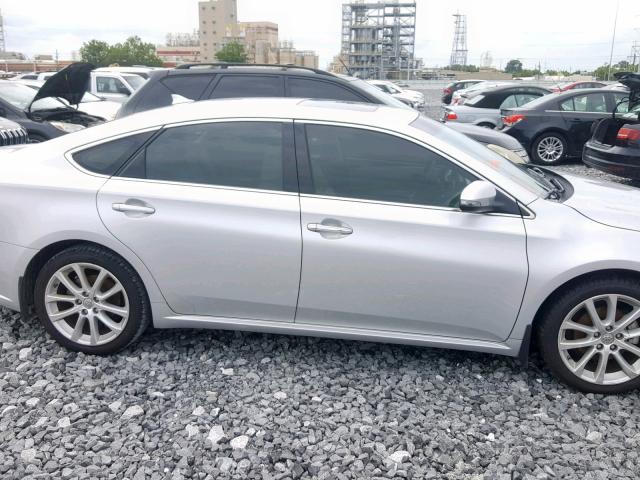 4T1BK1EBXDU053771 - 2013 TOYOTA AVALON BAS SILVER photo 9