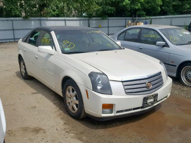 1G6DP567350133215 - 2005 CADILLAC CTS HI FEA WHITE photo 1