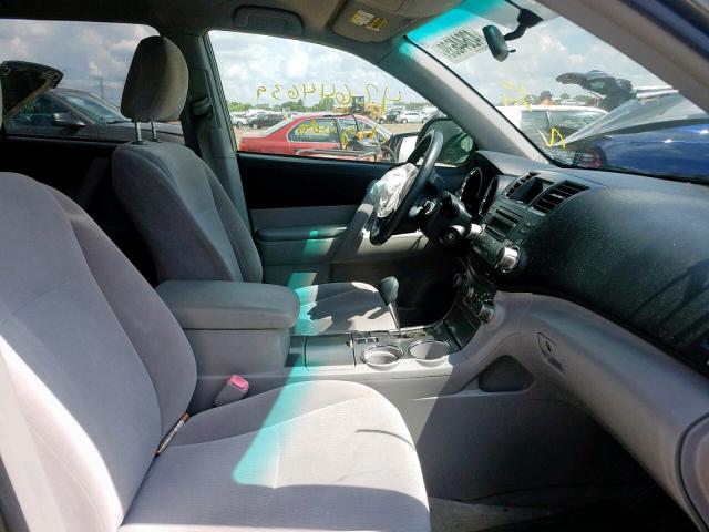 JTEES41A782093075 - 2008 TOYOTA HIGHLANDER GRAY photo 5