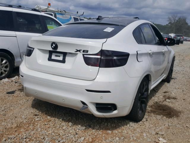 5UXFG8C54BLZ96110 - 2011 BMW X6 XDRIVE5 Ақ фото 4