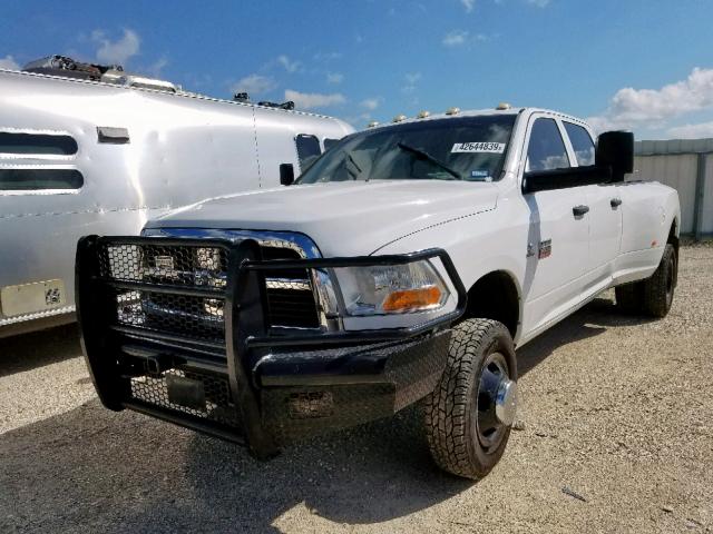 3D73Y4CL9BG554919 - 2011 DODGE RAM 3500 WHITE photo 2