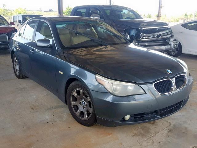 WBANA53514B173721 - 2004 BMW 525 I GREEN photo 1