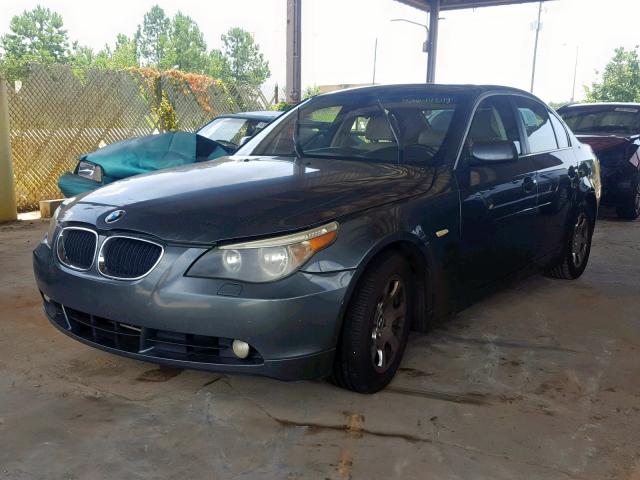 WBANA53514B173721 - 2004 BMW 525 I GREEN photo 2